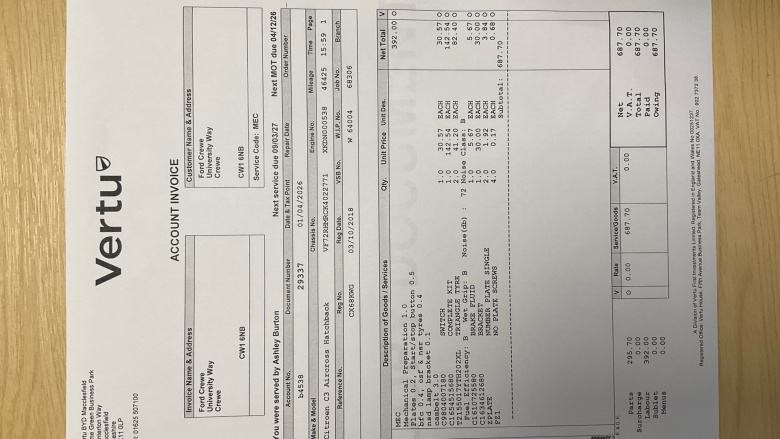 Citroen C3 Aircross 1.2 PureTech Flair 5dr Petrol Hatchback